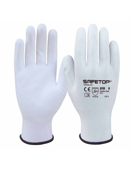 Safetop Guante Sintético Blanco Feather Task