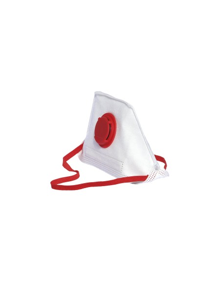 Mascarilla plegable con valvula  FFP3 (10 unid) EN149