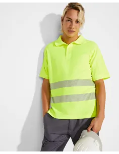 Polo de alta visibilidad manga corta ATRIO 2