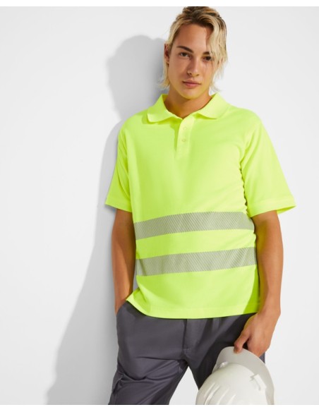 Polo de alta visibilidad manga corta ATRIO