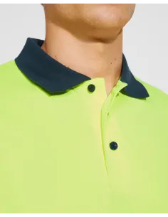 Polo técnico de alta visibilidad manga corta VEGA 2
