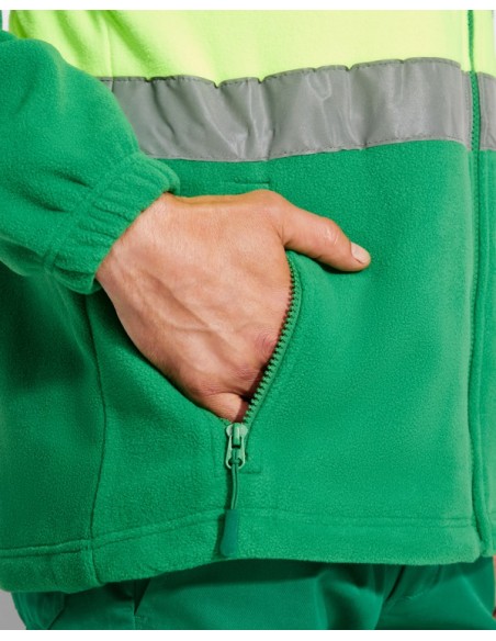 Chaqueta polar de alta visibilidad ALTAIR