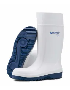 Bota de agua eaglegrip blanca/azul S4