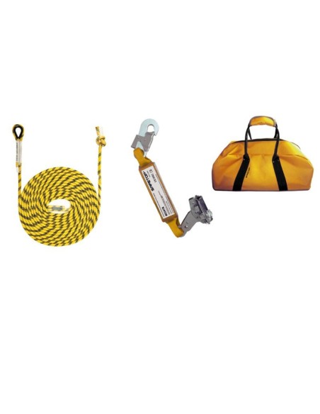 Kit de línea de vida con cuerda de 30 metros safetop