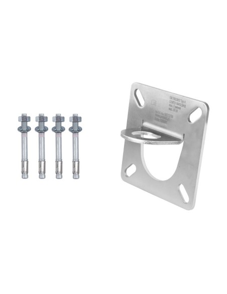 Safetop 80165H: set de anclaje para hormigón con pletina y tornillos Safetop 80165H: set de anclaje para hormigón con pletina y tornillos