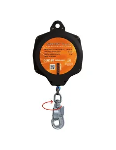 Retráctil de cinta safetop 80336-15 con conectores giratorios