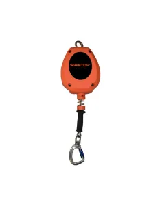 Retráctil de cable Traktiroll 10m safetop 81810 con conectores giratorios