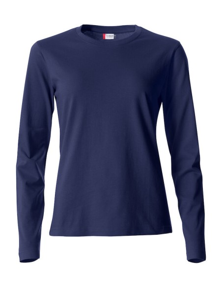 Camiseta Basic-T L/S Women de Clique