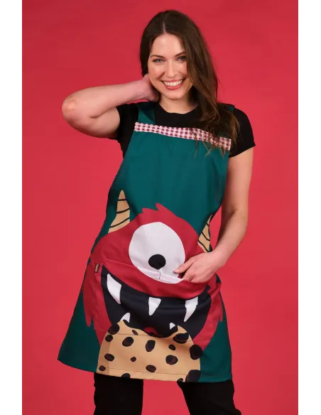 Estola de maestra Monstruo galleta de Lacla