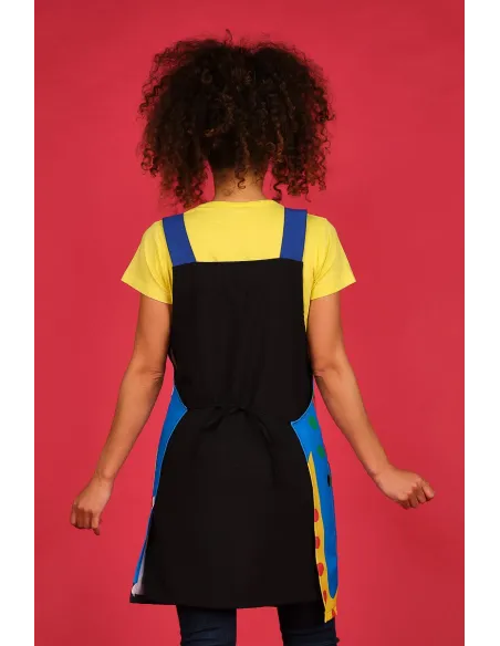 Estola de maestra monstruo Camaleón negro de lacla