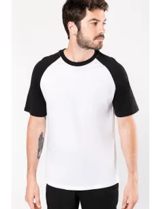 Camiseta bicolor Baseball de Kariban K330