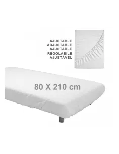 Sábana ajustable 80 x 210 cm polipropileno 063M