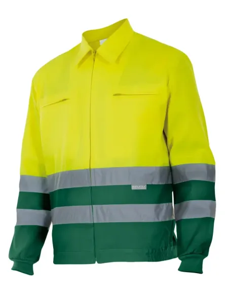 Cazadora bicolor alta visibilidad Velilla 153