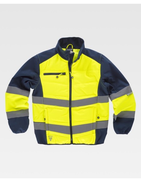 Chaqueta Workshell fluor S9600