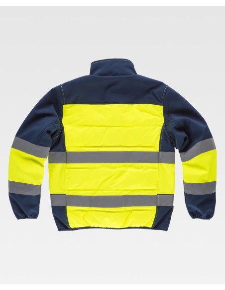 Chaqueta Workshell fluor S9600