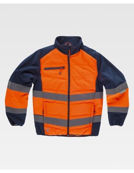 Chaqueta Workshell fluor S9600