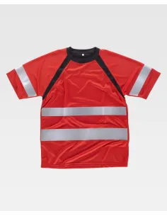Camiseta manga corta reflectante C2940