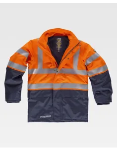 Parka ignifuga, impermeable, y de alta visibilidad 2