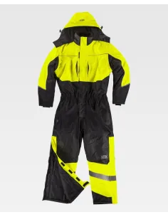 Buzo impermeable de alta visibilidad