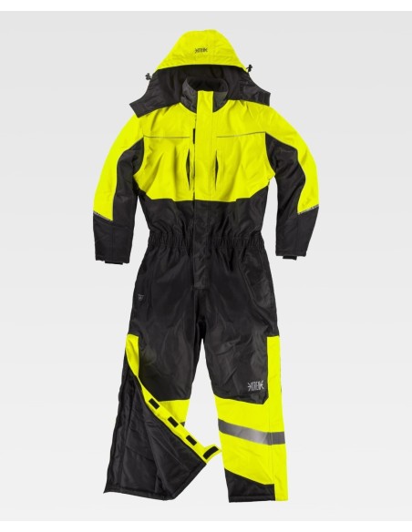 Buzo impermeable de alta visibilidad