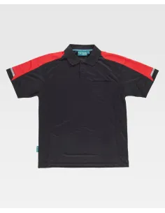 Polo combinado de manga corta Workteam 2