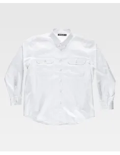 Camisa básica de Workteam de cuello abotonado 2