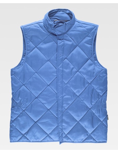 Chaleco básico de rombos Workteam B3011