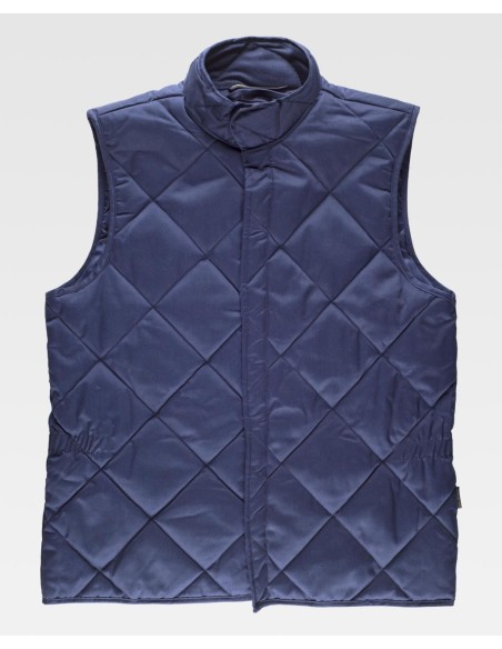 Chaleco básico de rombos Workteam B3011