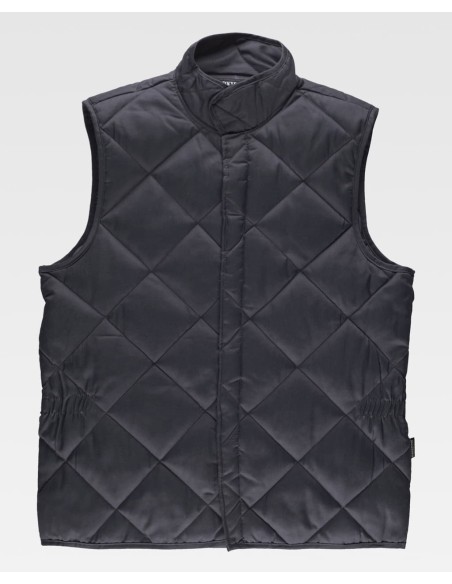 Chaleco básico de rombos Workteam B3011