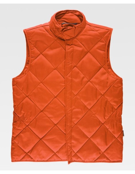 Chaleco básico de rombos Workteam B3011