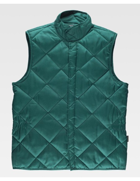 Chaleco básico de rombos Workteam B3011