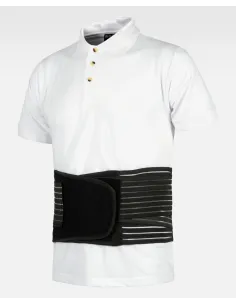 Faja lumbar de ajuste de velcro de Workteam WFA301