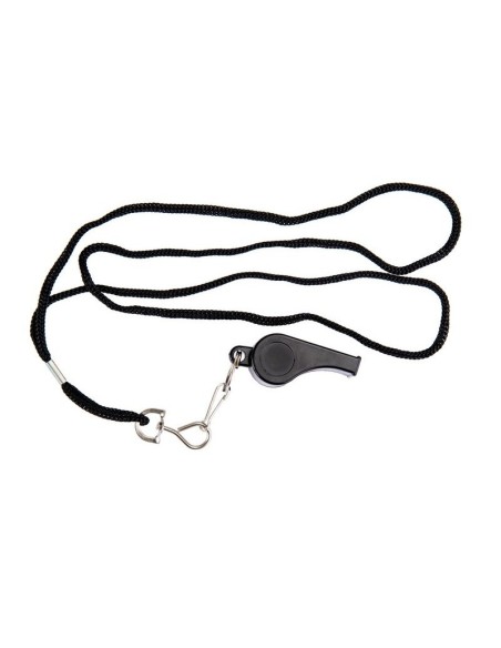 Silbato de PVC negro