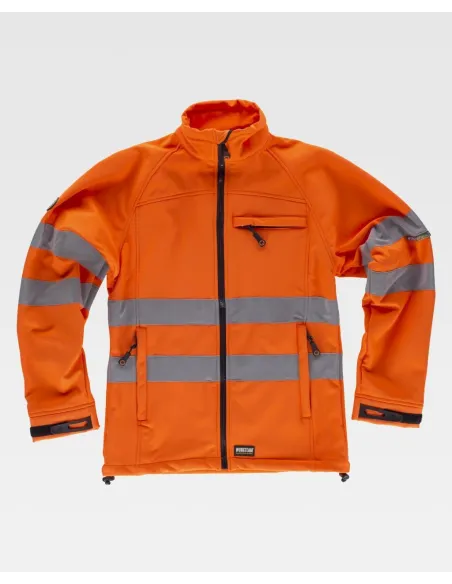 Chaqueta Workshell de alta visibilidad