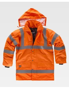 Parka de alta visibilidad de workteam 2