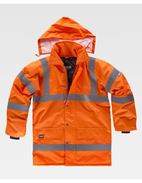 Parka de alta visibilidad de workteam