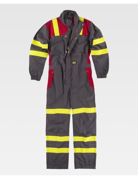 Buzo combinado antiestático para soldadura