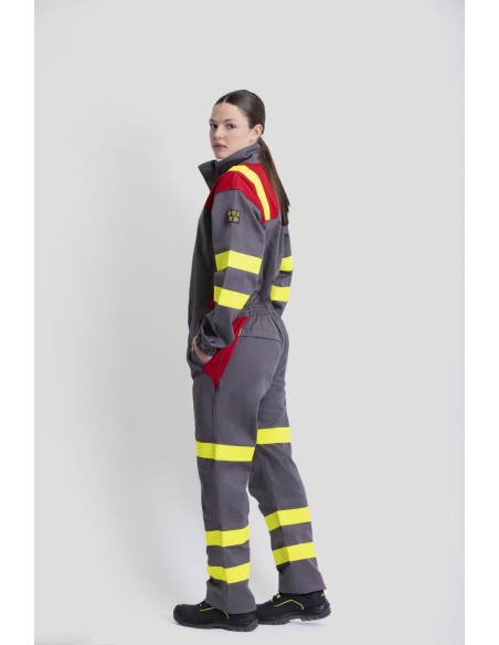 Buzo combinado antiestático para soldadura