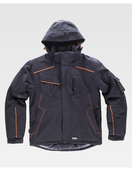 Parka acolchada deportiva de Workteam S1150