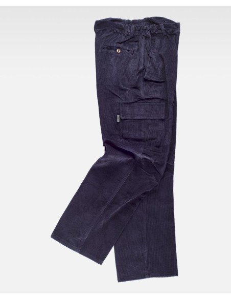 Pantalón de pana de Workteam S7014