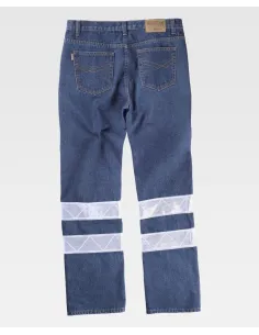 Pantalón vaquero de Workteam con reflectantes 2