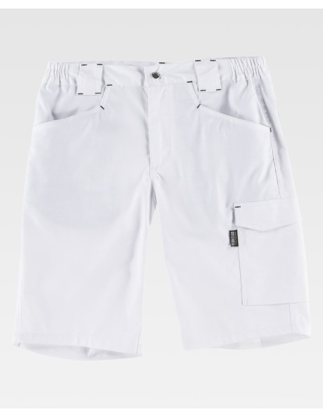 Bermuda elastica con bolsillos de Workteam