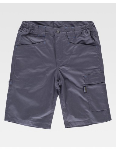 Bermuda elastica con bolsillos de Workteam