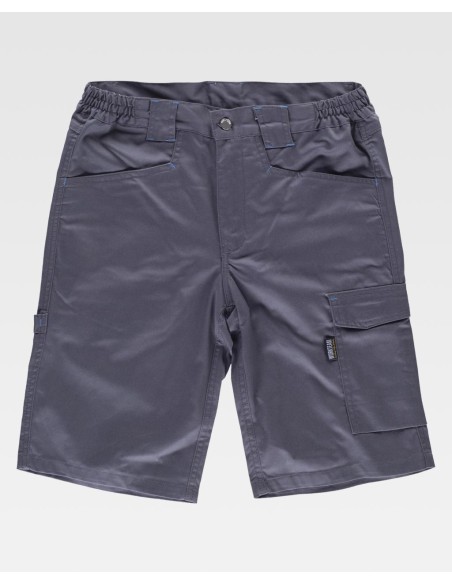 Bermuda elastica con bolsillos de Workteam Bermuda elastica con bolsillos de Workteam