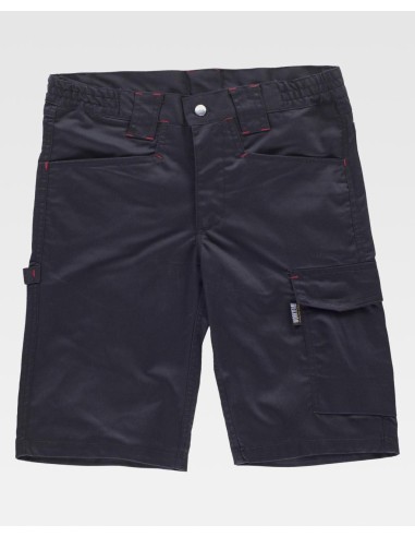 Bermuda elastica con bolsillos de Workteam
