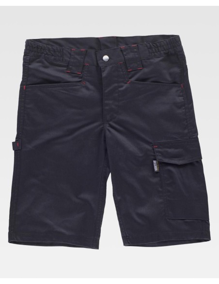 Bermuda elastica con bolsillos de Workteam Bermuda elastica con bolsillos de Workteam