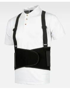 Faja lumbar elástica de Workteam WFA302