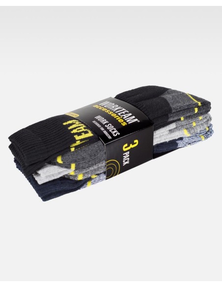 Calcetines pack de tres de Workteam