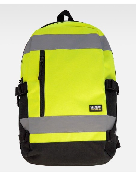 Mochila con cintas reflectantes
