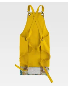 Delantal con bolsillo estampado de Workteam M758 2